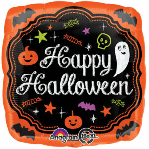 18" Halloween Chalkboard Balloon