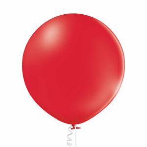 24" Ellie's Brand Latex Balloons Red (10 Per Bag)